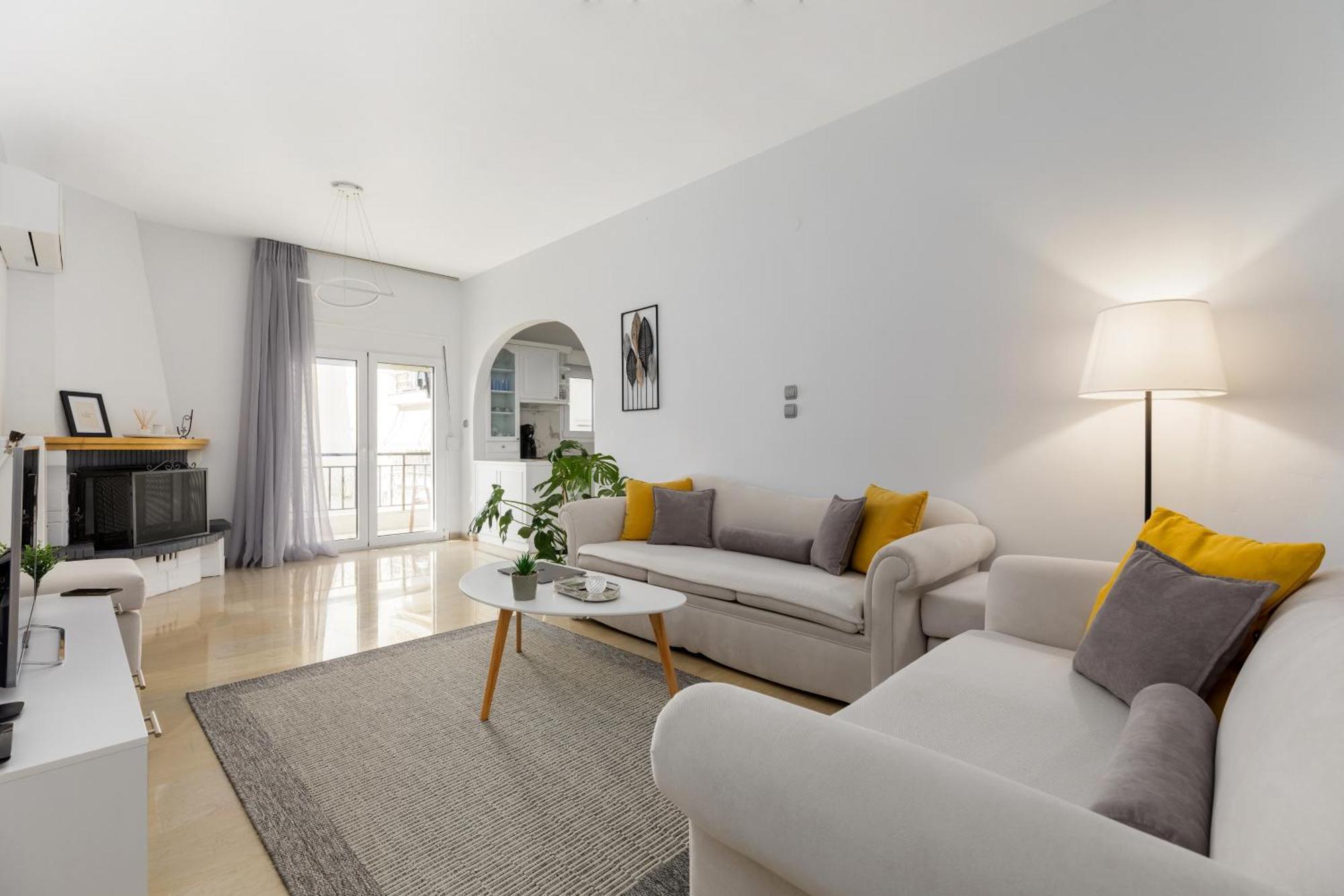 53 Central Luxury Apartment Kalamaria Thessaloniki Exterior photo